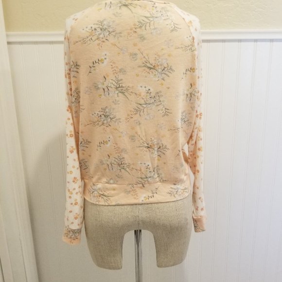 NWOT Honeydew Intimates Pajama Set Light Coral/Green Size Small - Picture 6 of 7